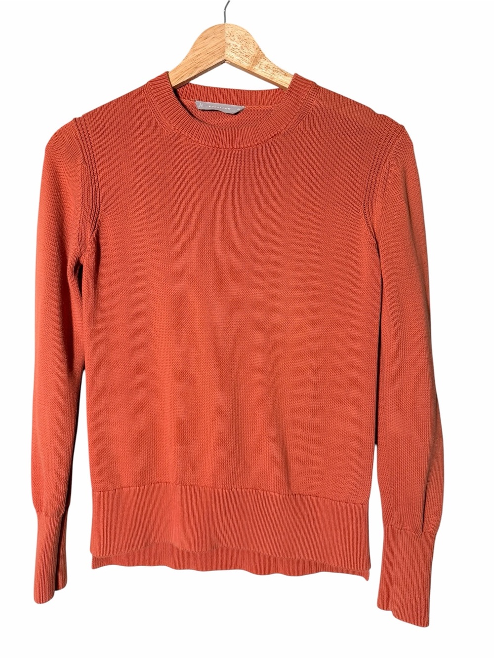 Everlane Women’s Crewneck Sweater in Burnt Orange